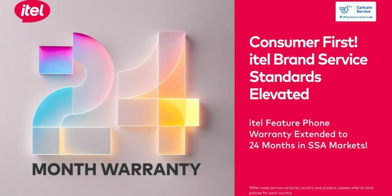 itel Extends Feature Phone Products’ Warranty to 24 Months, Elevating Brand Service Standards in SSA Markets